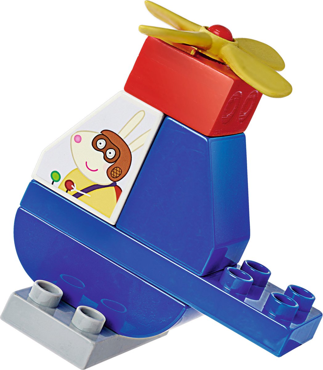 Bloxx - Peppa Pig - Voertuigen Set Peppa Big Constructiespeelgoed