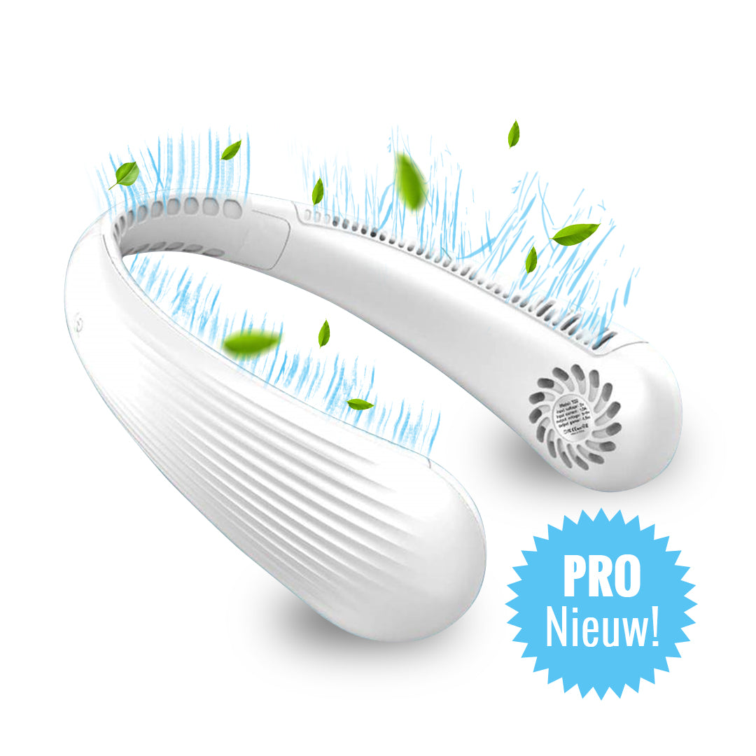 M&W Draagbare Nekventilator Wit