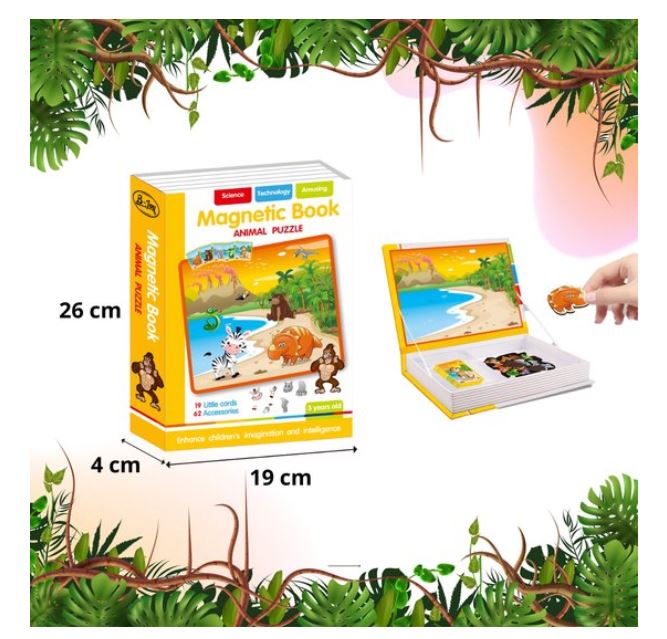 Magnetisch Boek - Dieren