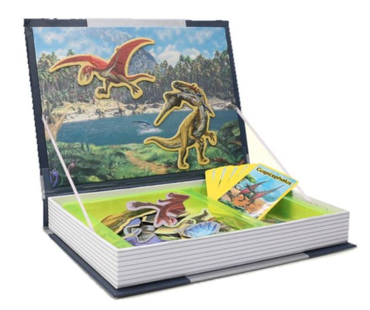 Magnetisch Boek - Dinosaurus - Vanaf 3 jaar