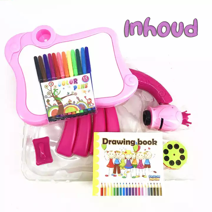 Tekentafel Princess - Painting Projector Roze