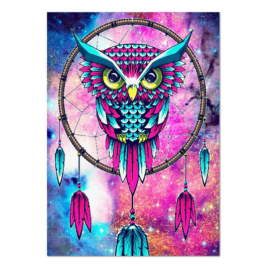 Droomvanger Uil - Diamond Painting 40x50