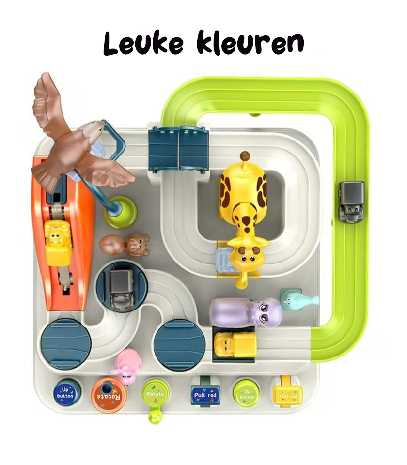 Auto Avonturen Park Educatief - Dierenpark Speelgoed
