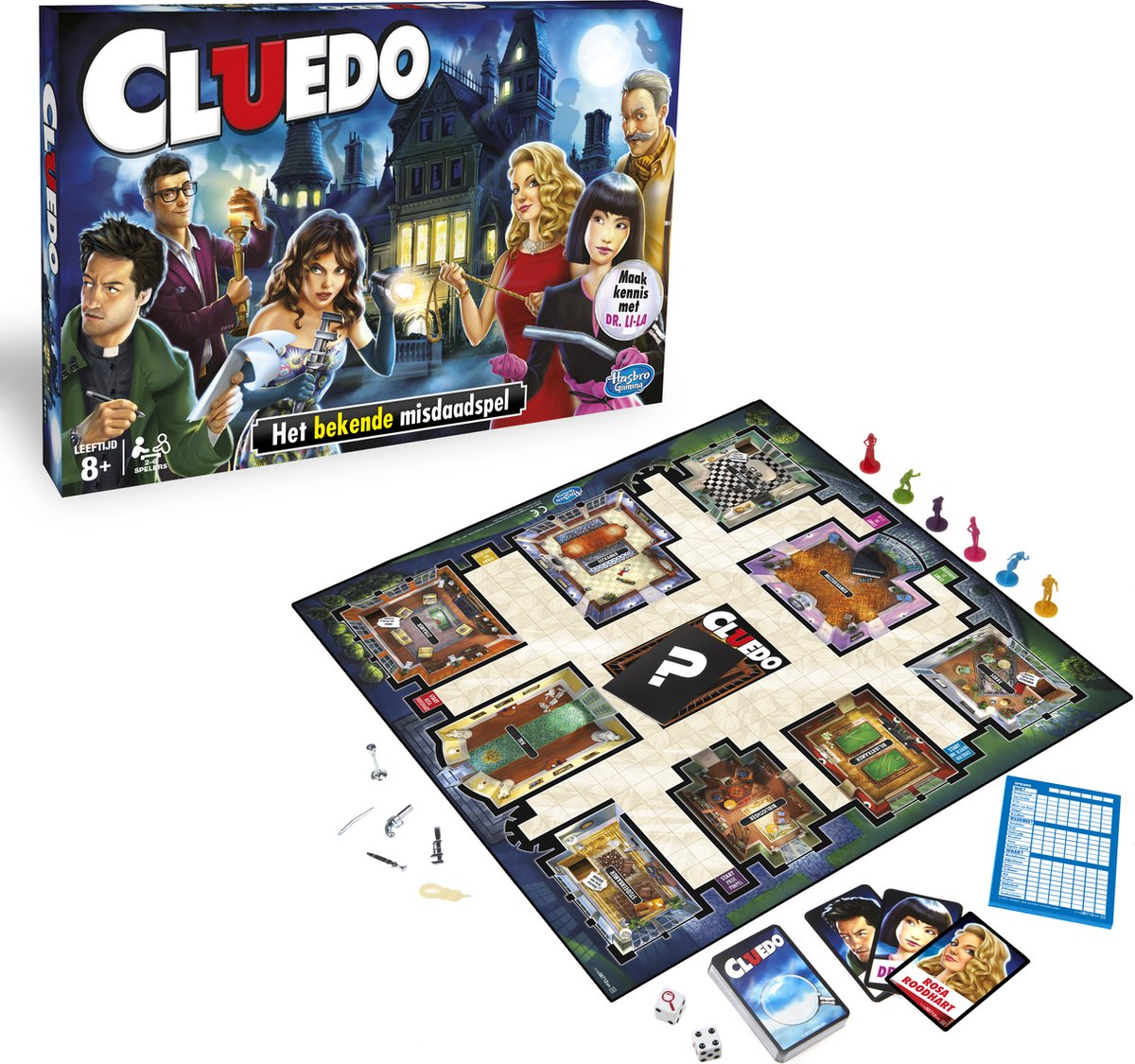 Hasbro Cluedo Bordspel