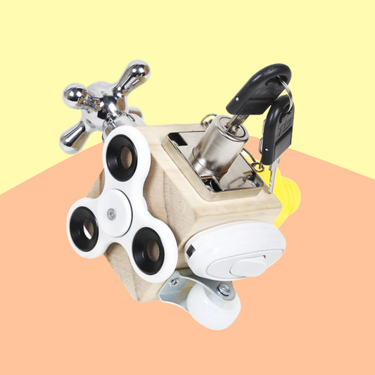 Activiteitenkubus voor kinderen - Busy Board