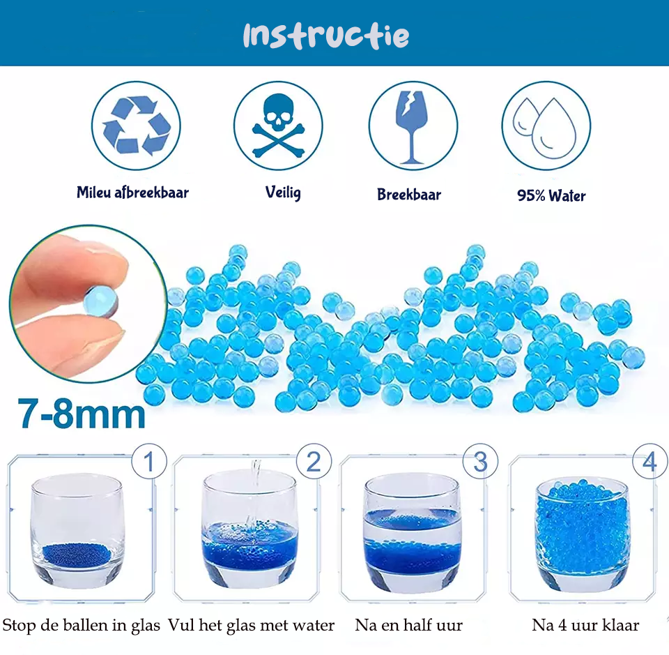 Nerf Gel Blaster met Waterballen - extra 10.000 Orbeez