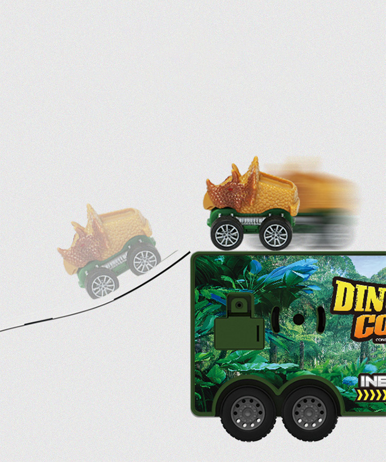 Dinosaurus Truck met Attributen Speelgoed