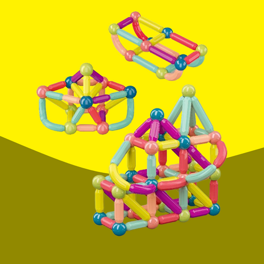 Magnetische Sticks - Ontwikkel de Creativiteit van je kind