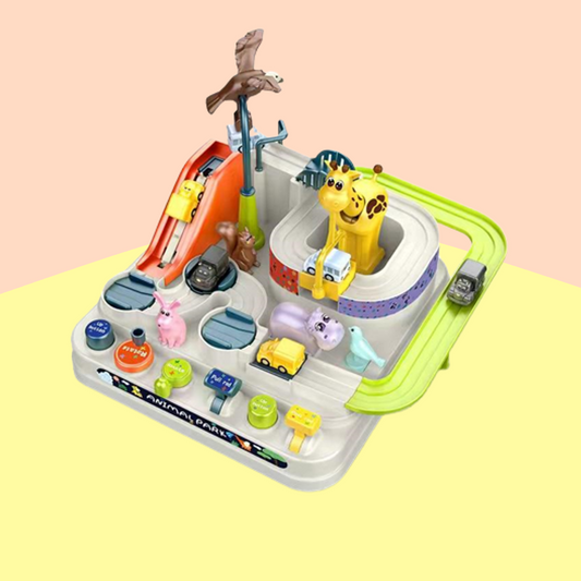 Auto Avonturen Park Educatief - Dierenpark Speelgoed