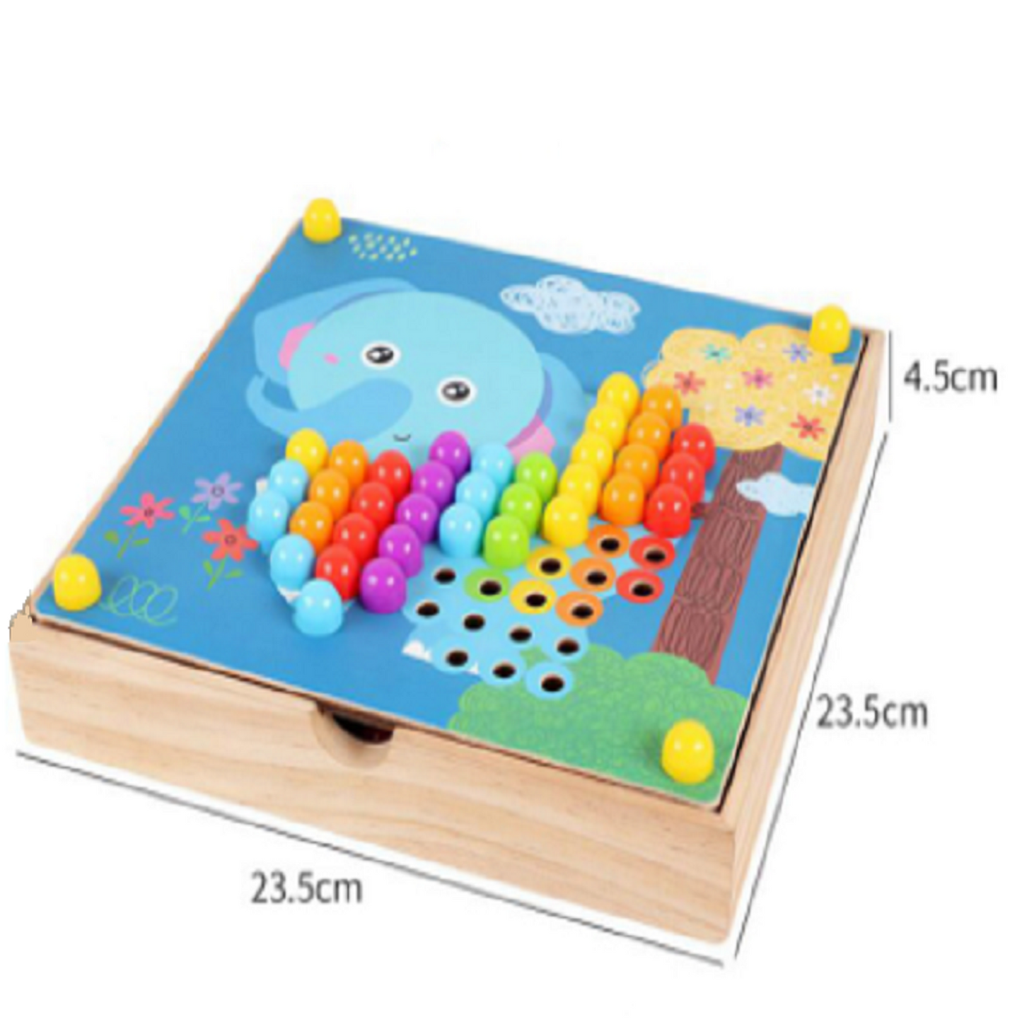 Kinderpuzzel Insteek Mozaïek - Speelgoed Kinderen Cadeau