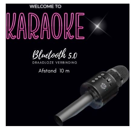 Karaoke Microfoon Kinderen Bluetooth Verbinding
