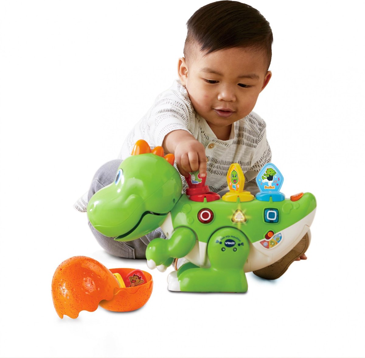 VTech Codi Mijn RoboDino - Educatief & Interactief Baby Speelgoed - met Licht & Geluiden - 2 tot 5 Jaar