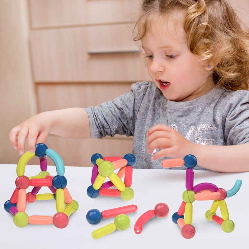Magnetische Sticks - Ontwikkel de Creativiteit van je kind