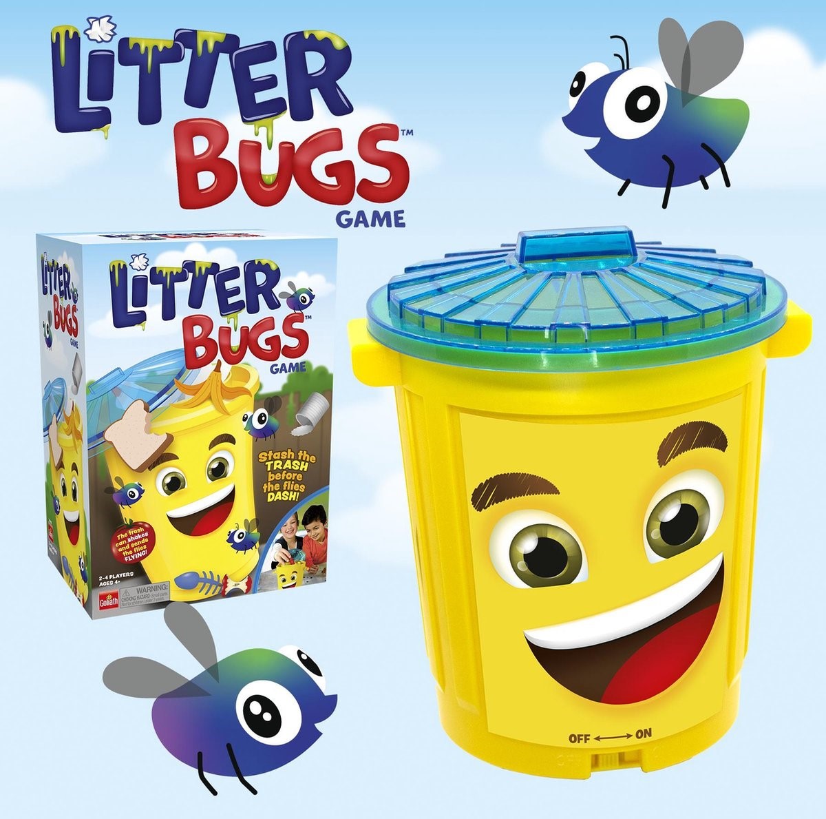 Litter Bugs Game Voor kinderen