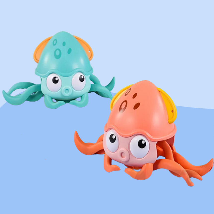Lopende Octopus Speelgoed voor Kinderen - Loopt op zij met sensoren Roze