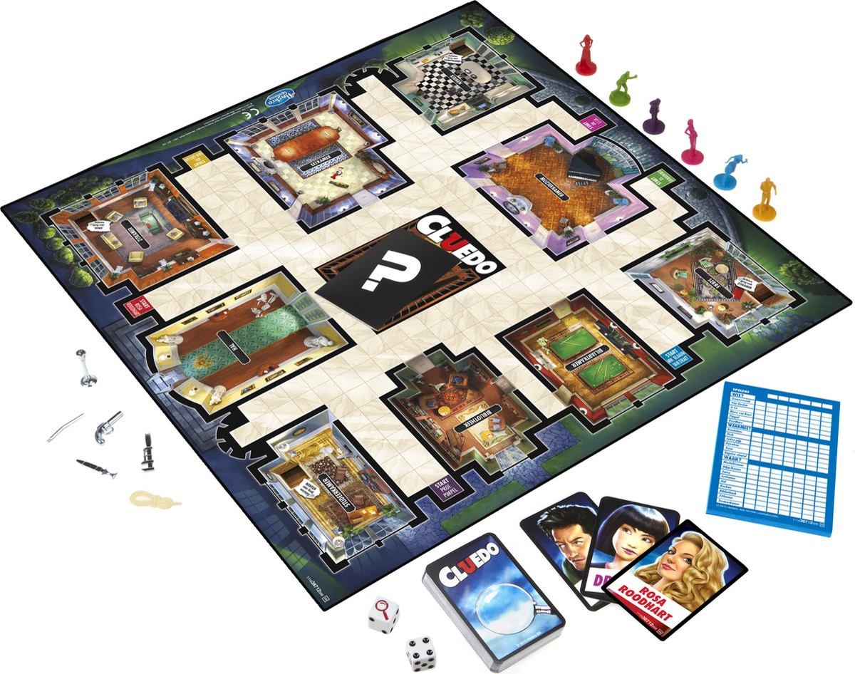 Hasbro Cluedo Bordspel