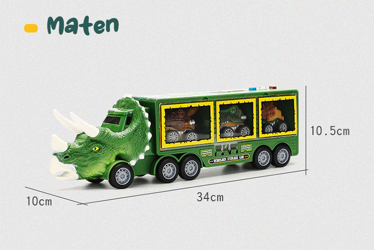 Dinosaurus Truck met Attributen Speelgoed